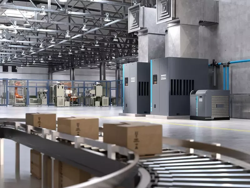 ZR & ZT (VSD) oil-free screw compressor